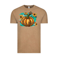 Vintage Coffee pumpkin western Vintage Tee - BarkalooDesign