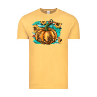 Vintage Mustard pumpkin western Vintage Tee - BarkalooDesign