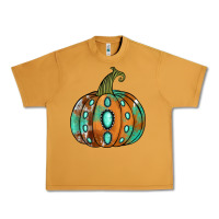 Peanut Butter western cowhide turquoise pumpkin Urban Heavy Tee - Jasminsmagicworld