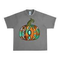 Tornado western cowhide turquoise pumpkin Urban Heavy Tee - Jasminsmagicworld