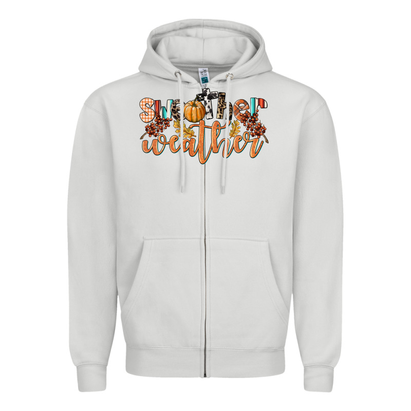 Sweather Weather Zipper Hoodie by LillyAllenDesigns | Teevron