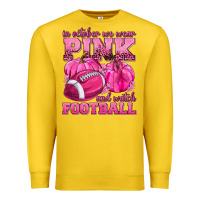 Lemon In October We Wear Pink Watch Football Premium Sweatshirt - texasbilliewilder