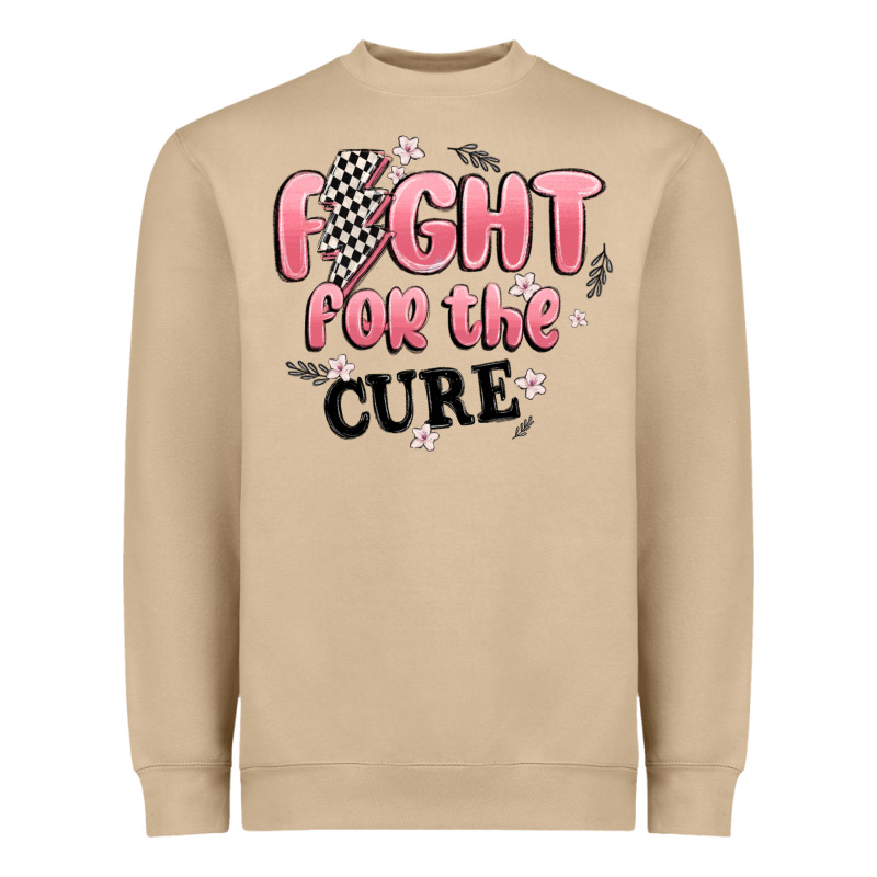 Fight For The Cure Heavyweight Sweatshirt by MaliasSmallBusiness | Teevron