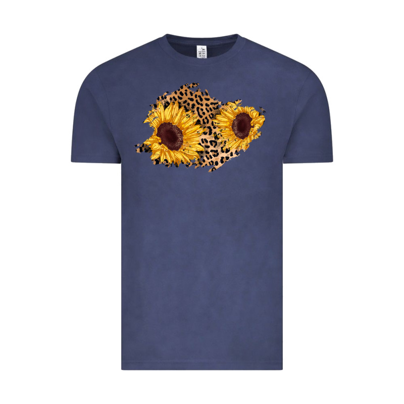 Sunflower Leopard Patch Vintage Tee by AdoDesignShop | Teevron