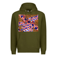 Army Green 4th of july patriotic usa Premium Hoodie - TumblerDesignByShophia