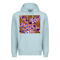 Blue Mist 4th of july patriotic usa Premium Hoodie - TumblerDesignByShophia