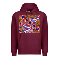 Burgundy 4th of july patriotic usa Premium Hoodie - TumblerDesignByShophia