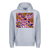 Heather Grey 4th of july patriotic usa Premium Hoodie - TumblerDesignByShophia