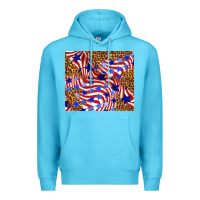Ocean Blue 4th of july patriotic usa Premium Hoodie - TumblerDesignByShophia