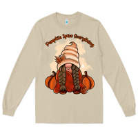 Mushroom Pumpkin spice every thing Long Sleeve Tee - NancyCooperArtShop