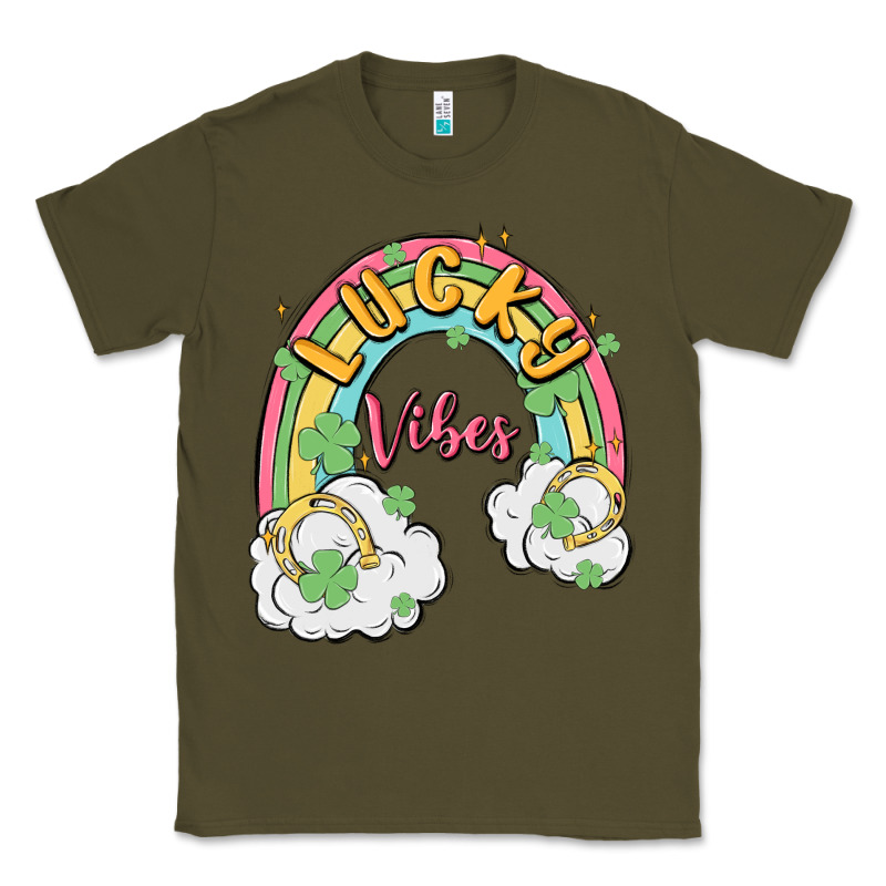 Lucky Vibes Classic Tee by MaliasSmallBusiness | Teevron