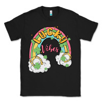 Black lucky vibes Classic Tee - MaliasSmallBusiness