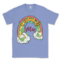 Colony Blue lucky vibes Classic Tee - MaliasSmallBusiness
