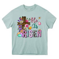 Arona he is risen easter Heavy Core Tee - Neo Western
