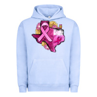 Pigment Grape Ice Texas Cancer Awareness map Urban Hoodie - FaDigitalArtStudio