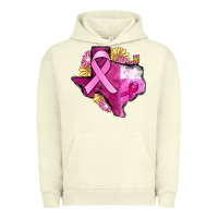 Pigment Pistachio Texas Cancer Awareness map Urban Hoodie - FaDigitalArtStudio