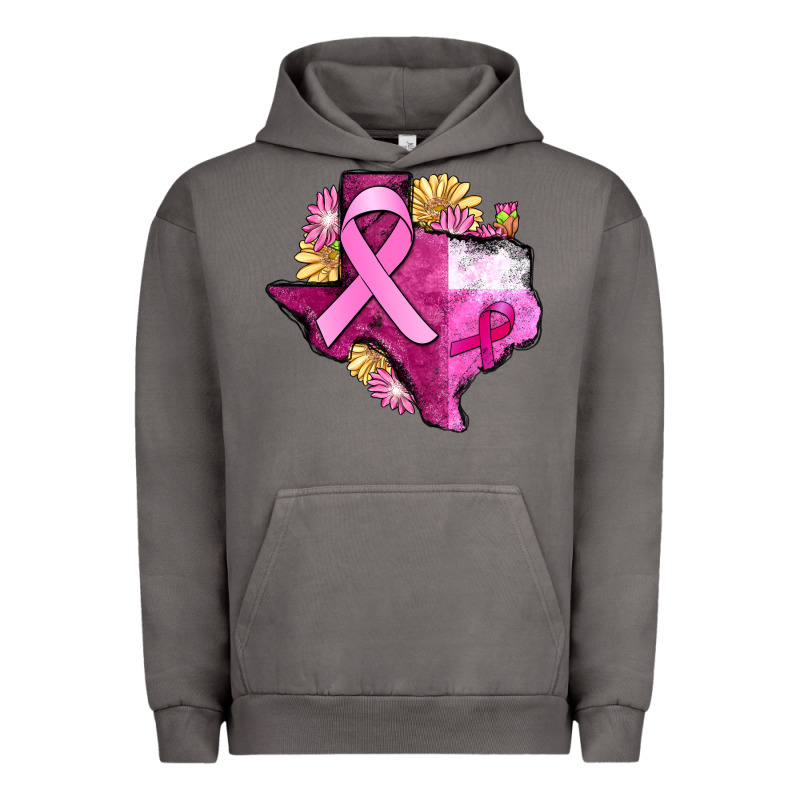 Texas Cancer Awareness Map Urban Hoodie by FaDigitalArtStudio | Teevron