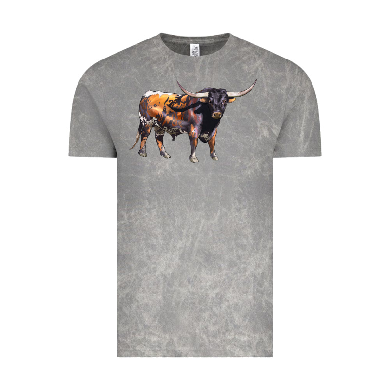Texas Longhorn Bull Vintage Tee by LillyAllenDesigns | Teevron