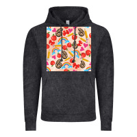 Vintage Black back to school seamless pattern 6 (3600x3600) Vintage Hoodie - AdoDesignShop