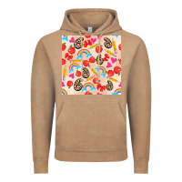 Vintage Coffee back to school seamless pattern 6 (3600x3600) Vintage Hoodie - AdoDesignShop