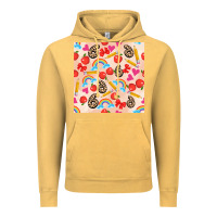 Vintage Mustard back to school seamless pattern 6 (3600x3600) Vintage Hoodie - AdoDesignShop