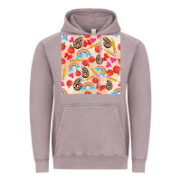 Vintage Zinc back to school seamless pattern 6 (3600x3600) Vintage Hoodie - AdoDesignShop