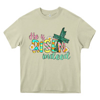 Mossy He is risen indeed Easter Heavy Core Tee - CowGirlArtShop