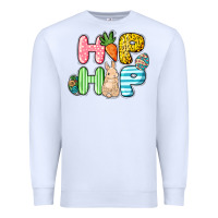 White Hip hop Easter Premium Sweatshirt - NancyCooperArtShop