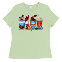 Matcha hockey begins after coffee cups Ladies Tee - Zillion Design Studio
