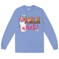 Colony Blue milkaholic girls Long Sleeve Tee - NancyCooperArtShop