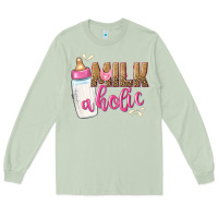 Matcha milkaholic girls Long Sleeve Tee - NancyCooperArtShop
