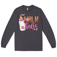 Smoke milkaholic girls Long Sleeve Tee - NancyCooperArtShop