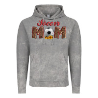 Cloud Rock soccer mom with ball and sunflower Vintage Hoodie - Artiststas