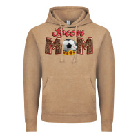 Vintage Coffee soccer mom with ball and sunflower Vintage Hoodie - Artiststas