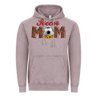 Vintage Zinc soccer mom with ball and sunflower Vintage Hoodie - Artiststas