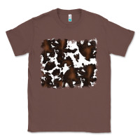 Chestnut cowhide Classic Tee - RanaPortraitStore