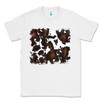 White cowhide Classic Tee - RanaPortraitStore