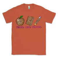 Copper teach love inspire leopard Classic Tee - AdoDesignShop