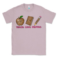Lilac teach love inspire leopard Classic Tee - AdoDesignShop
