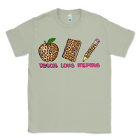 Matcha teach love inspire leopard Classic Tee - AdoDesignShop