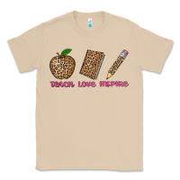 Mushroom teach love inspire leopard Classic Tee - AdoDesignShop