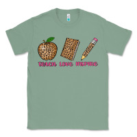Sage teach love inspire leopard Classic Tee - AdoDesignShop