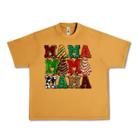 Peanut Butter mama mama mama with christmas lights and christmas tree cakes Urban Heavy Tee - AdoDesignShop