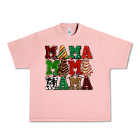 Salmon mama mama mama with christmas lights and christmas tree cakes Urban Heavy Tee - AdoDesignShop