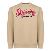Mushroom strong joshua 1 9 Heavyweight Sweatshirt - MaliasSmallBusiness
