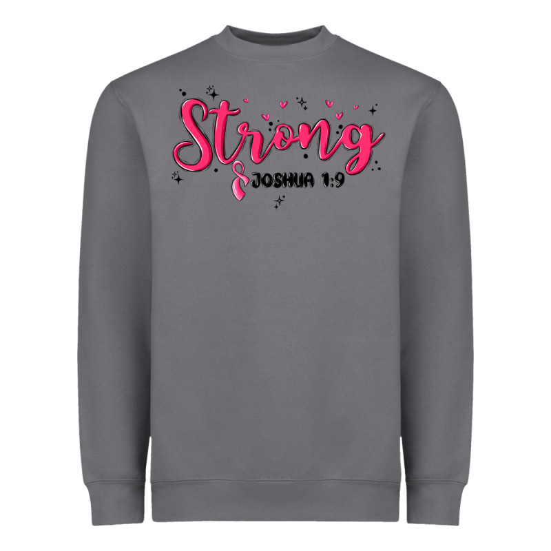 Strong Joshua 1 9 Heavyweight Sweatshirt by MaliasSmallBusiness | Teevron