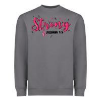 Storm strong joshua 1 9 Heavyweight Sweatshirt - MaliasSmallBusiness