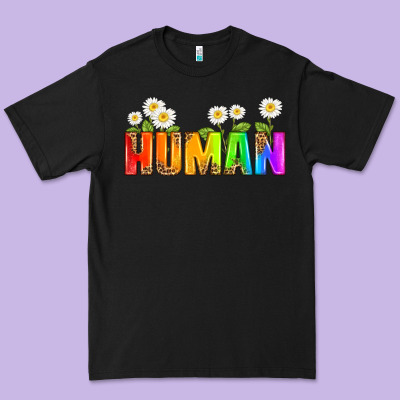 Human Premium Tee Designed By Hra Design Shop