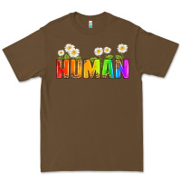 Cacao human Premium Tee - HRA Design Shop
