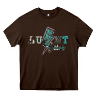 Chocolate Brown aunt vibes Heavy Core Tee - SublimationCraftShop